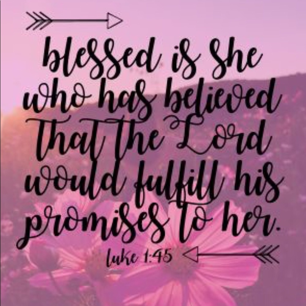 ✨Luke 1:45✨